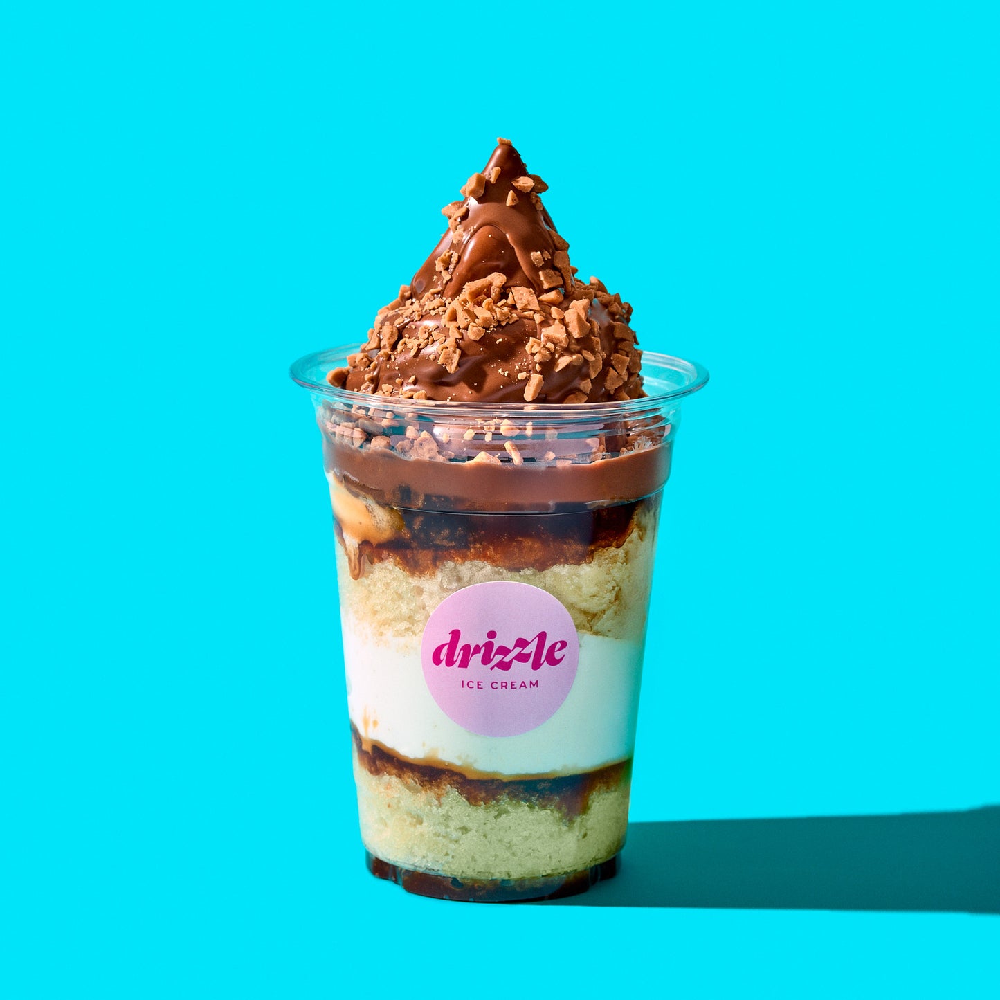 Caramel Skor Cake Cup